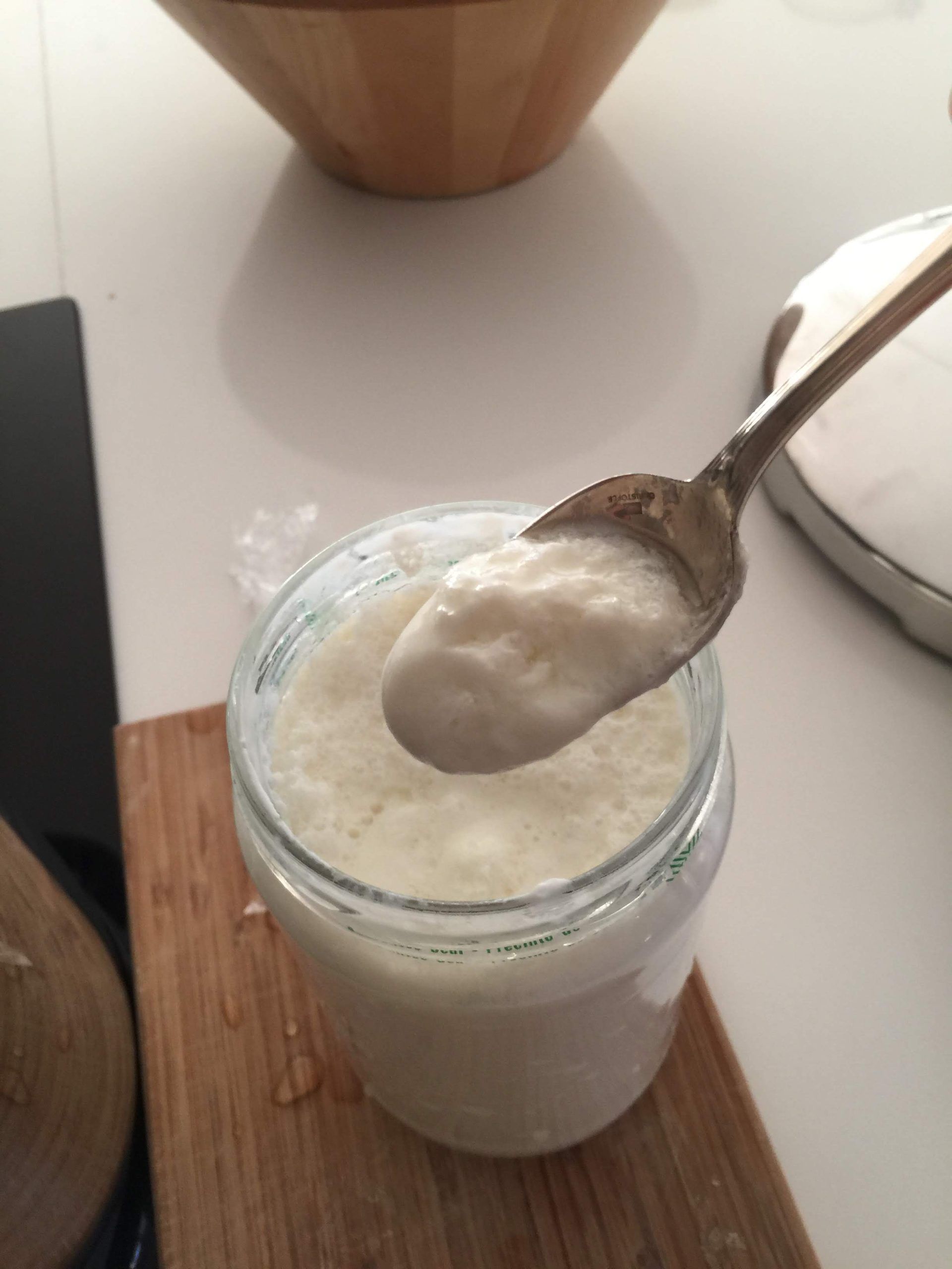 Receta yogur de soja